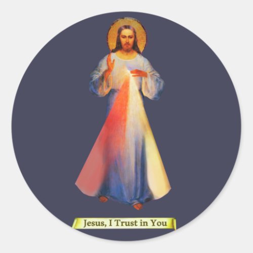 Jesus Divine Mercy Sticker