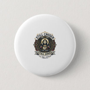 Jesus Divorce Recovery Shirt Christian Graphic_1 Button