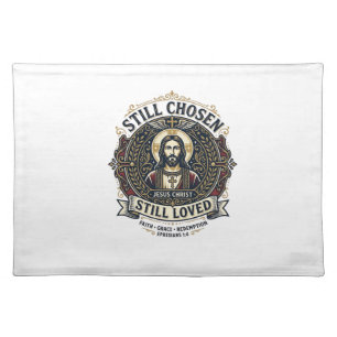 Jesus Divorce Recovery Shirt Christian Graphic_1 Cloth Placemat