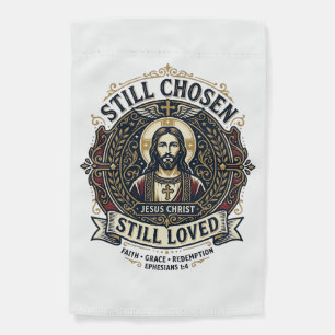 Jesus Divorce Recovery Shirt Christian Graphic_1 Garden Flag