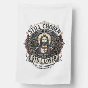 Jesus Divorce Recovery Shirt Christian Graphic_1 House Flag