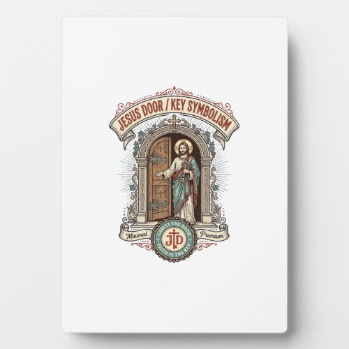 Jesus Door Key Symbolism Jesus Door Key Symbolism Plaque