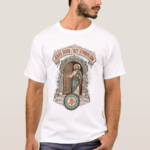 Jesus Door Key Symbolism Jesus Door Key Symbolism  T-Shirt