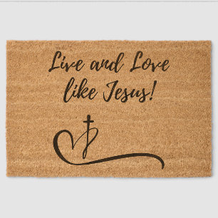 Jesus Door Mat