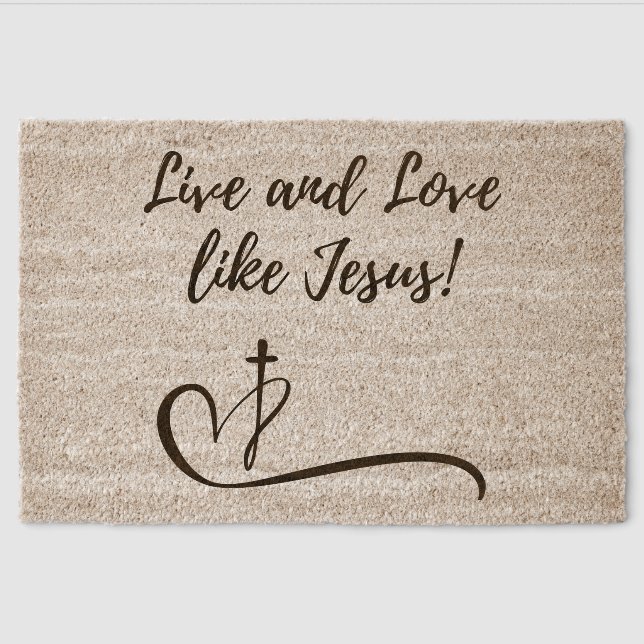 Jesus Door Mat (Front)