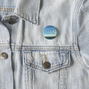 Jesus & Dove Christian Faith Sky Art Button