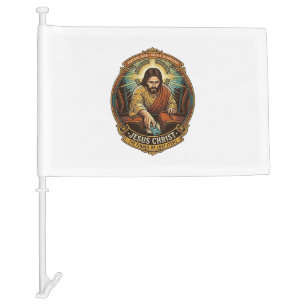 Jesus Dropped Phone Between Car Seats Black Hole H Flag