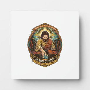 Jesus Dropped Phone Between Car Seats Black Hole H Plaque