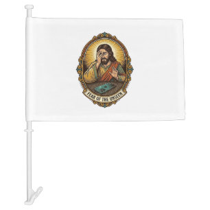 Jesus Dropped Phone Screen Down Dance Floor Club H Car Flag