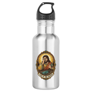 Jesus Dropped Phone Screen Down Dance Floor Club H Stainless Steel Water Bottle
