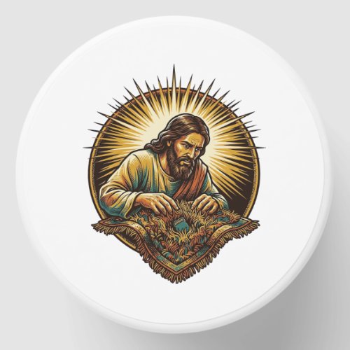 Jesus Dropped Tiny SD Card Lost Carpet Tech Humor_ Mini Candle Favors