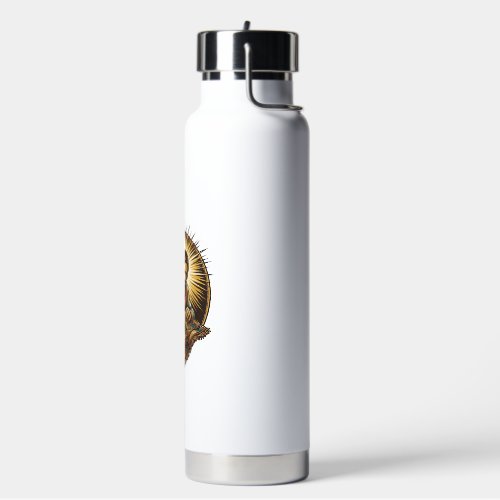 Jesus Dropped Tiny SD Card Lost Carpet Tech Humor_ Water Bottle