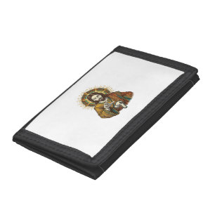 Jesus Dropped Wireless Earbud Under Desk Tech Clum Trifold Wallet