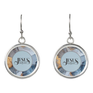 Jesus Earrings