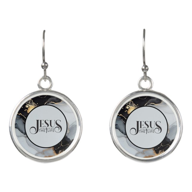 Jesus Earrings (Front)