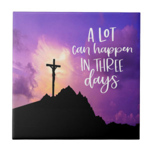 Jesus Easter Ceramic Tile