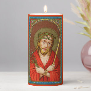 Jesus, Ecce Homo (Behold the Man) (SAU 21) Pillar Candle