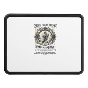 Jesus Electrician Shirt Faith Based Design_1 Hitch Cover