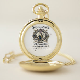 Jesus Electrician Shirt Faith Based Design_1 Pocket Watch