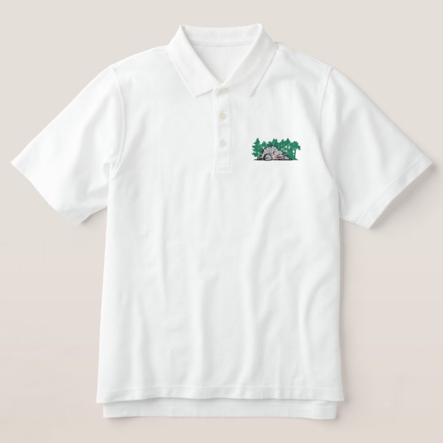 JESUS EMBROIDERED POLO SHIRT (Design Front)