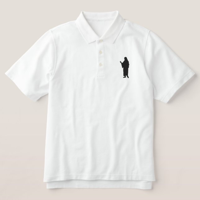 JESUS EMBROIDERED POLO SHIRT (Design Front)