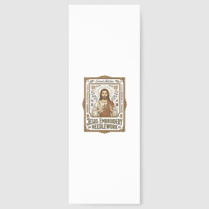 Jesus Embroidery Needlework Jesus Embroidery Needl Bookmarks
