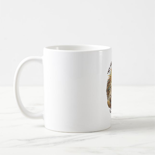 Jesus Empty Broken Beer Mug Bartender Drinking Hum (Left)