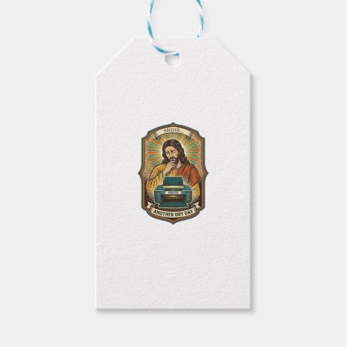 Jesus Empty Printer Paper Tray Office Work Annoyan Gift Tags