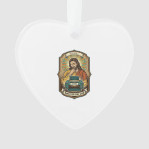 Jesus Empty Printer Paper Tray Office Work Annoyan Ornament