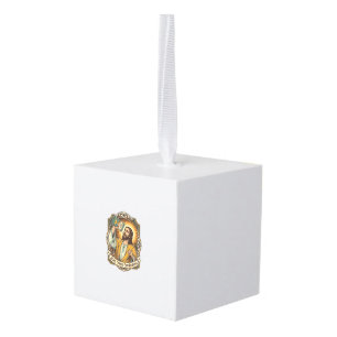 Jesus Empty Tortilla Chip Bag Drunk Munchies Party Cube Ornament