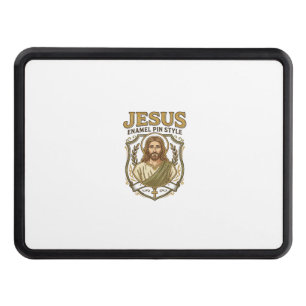 Jesus Enamel Pin Style Jesus Enamel Pin Christian Hitch Cover