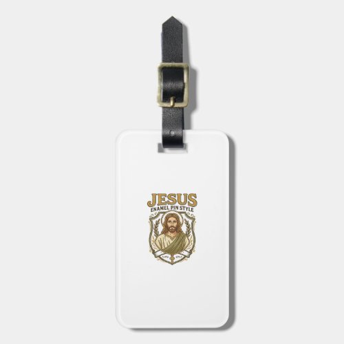 Jesus Enamel Pin Style Jesus Enamel Pin Christian  Luggage Tag