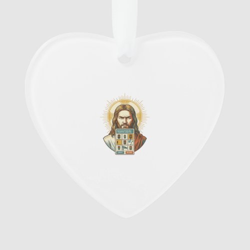 Jesus Endless Captcha Verification Traffic Lights Ornament