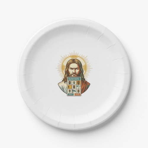 Jesus Endless Captcha Verification Traffic Lights Paper Plates
