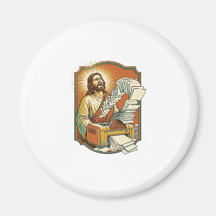 Jesus Excel Sheet Printing 50 Blank Pages Office H Magnet