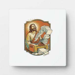 Jesus Excel Sheet Printing 50 Blank Pages Office H Plaque