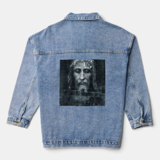Jesus Face Denim Jacket