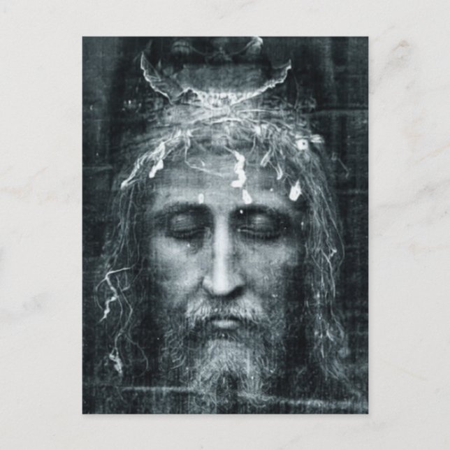 Jesus Face  Postcard (Front)