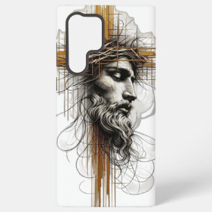 Jesus Face Samsung Galaxy S22 Ultra Case