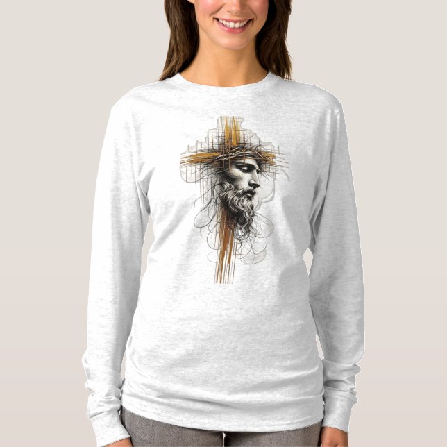 Jesus Face T-Shirt (Front)