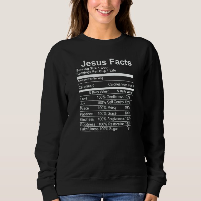 Jesus Facts Sweatshirt (Front)