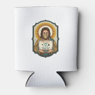 Jesus Failed Face Unlock Mask Recognition Tech Pho Can Cooler