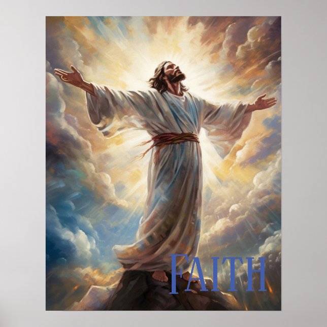 Jesus Faith Poster (Front)