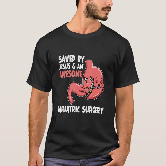 Jesus Faith Religion Gastric Sleeve Bariatric Quot T-Shirt (Front)