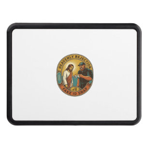 Jesus Fake ID Confiscated Angry Bouncer Club Party Hitch Cover