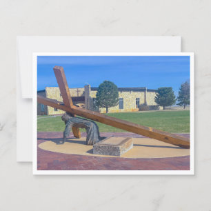 Jesus Falls the Second Time Postcard