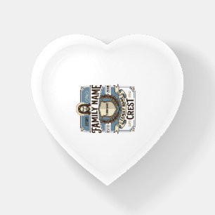 Jesus Family Name Crest Jesus Family Name Crest Ch Paperweight