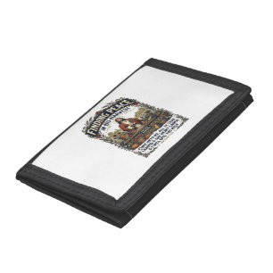 Jesus Farmers Market Handmade Food Graphic Tee Chr Trifold Wallet