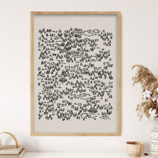 Jesus Feeds the 5000, God Provides, Jesus Art, Bib Poster