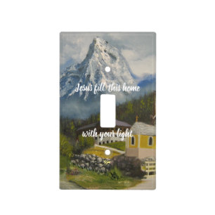 Jesus Fill this home Light Switch Cover
